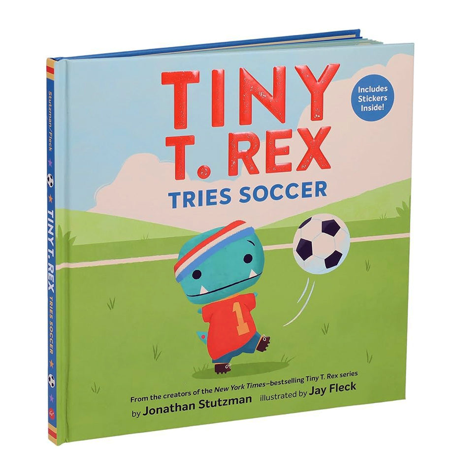 Tiny T. Rex Tries Soccer