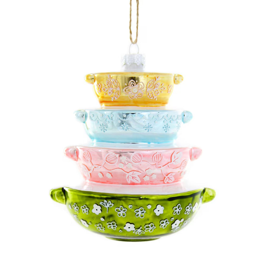 Holiday Baking Glass Ornaments