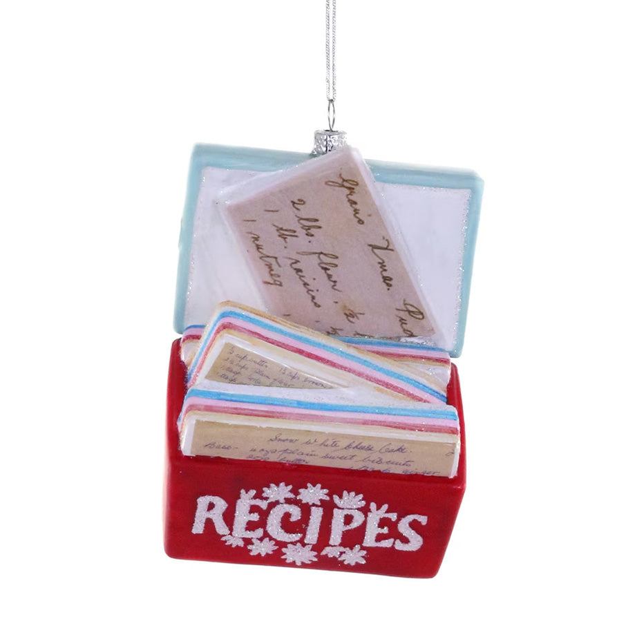 Holiday Baking Glass Ornaments