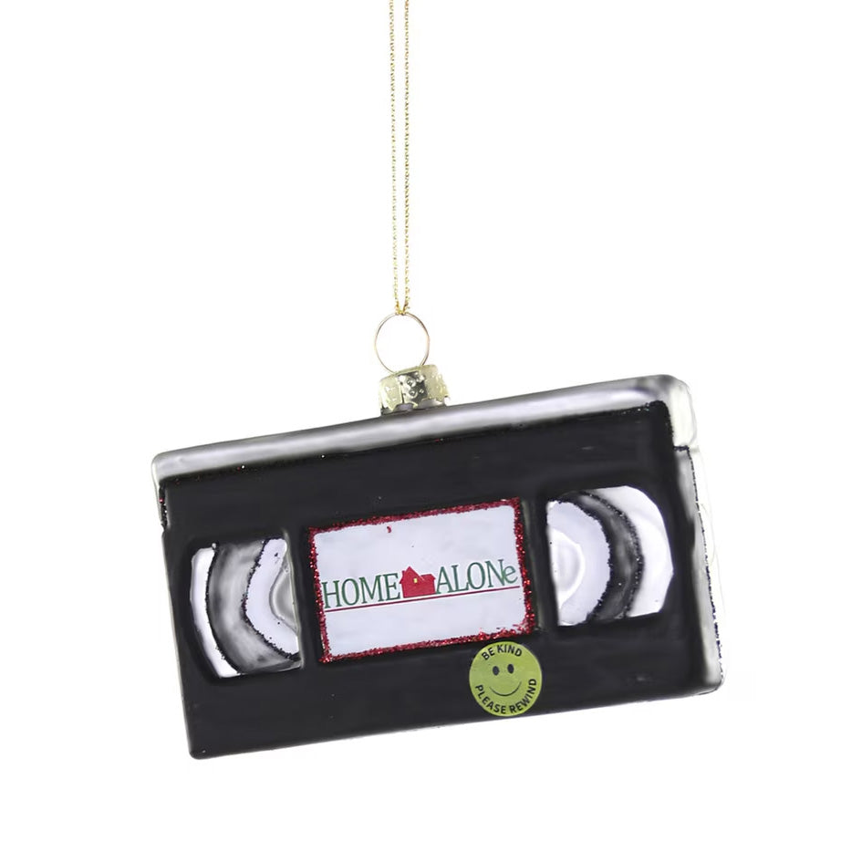 Vintage Media Glass Ornaments