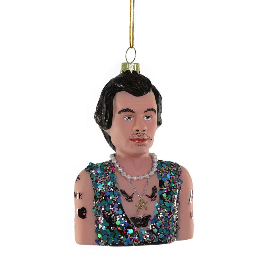 Musicians Glass Ornaments