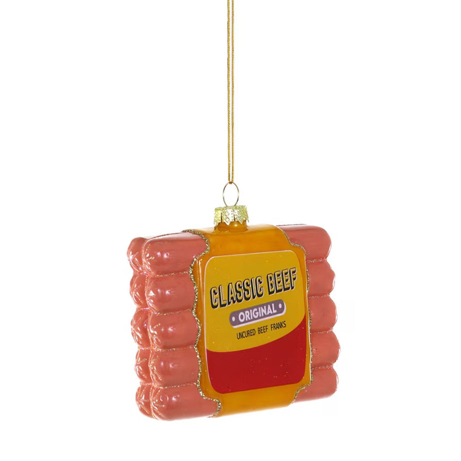 Comfort Food Glass Ornaments