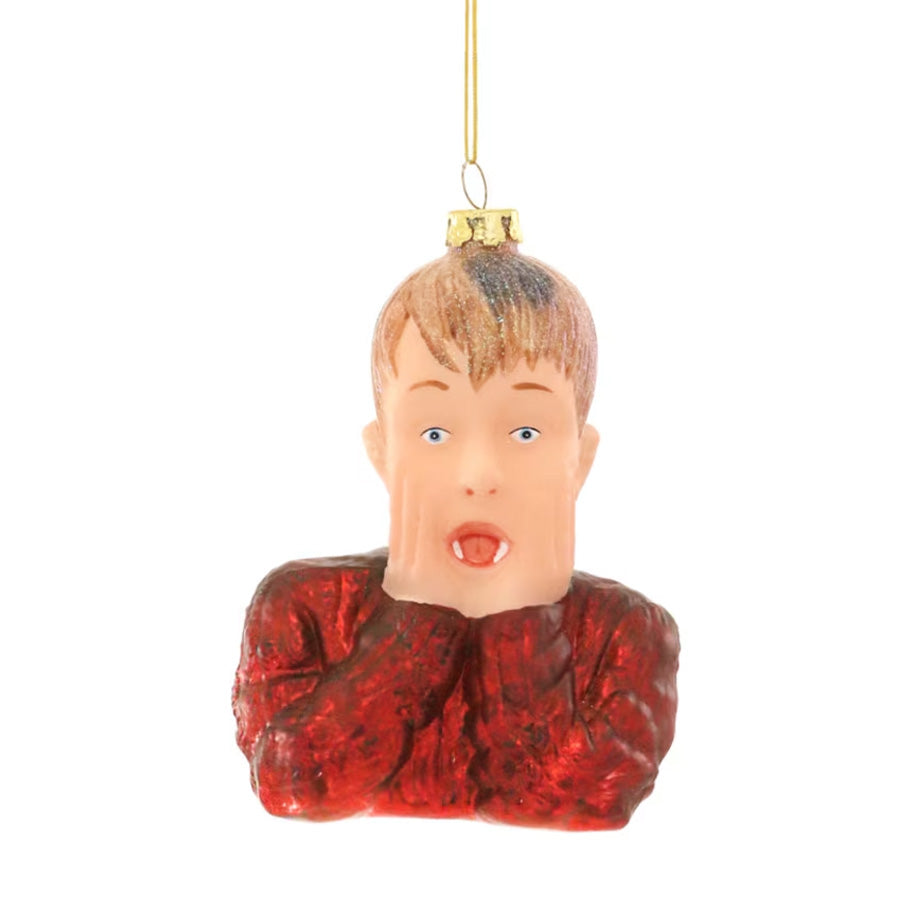 Holiday Movie Characters Glass Ornaments