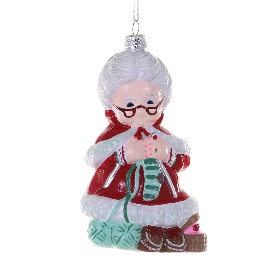 Retro Style Glass Ornaments