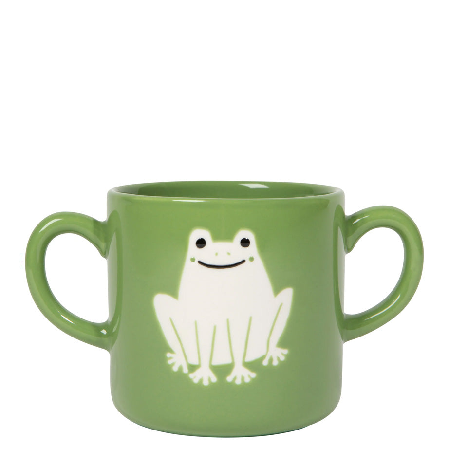 Little Sprout Double-Handle Ceramic Mugs