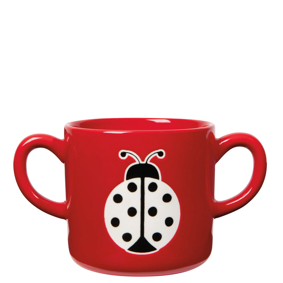 Little Sprout Double-Handle Ceramic Mugs