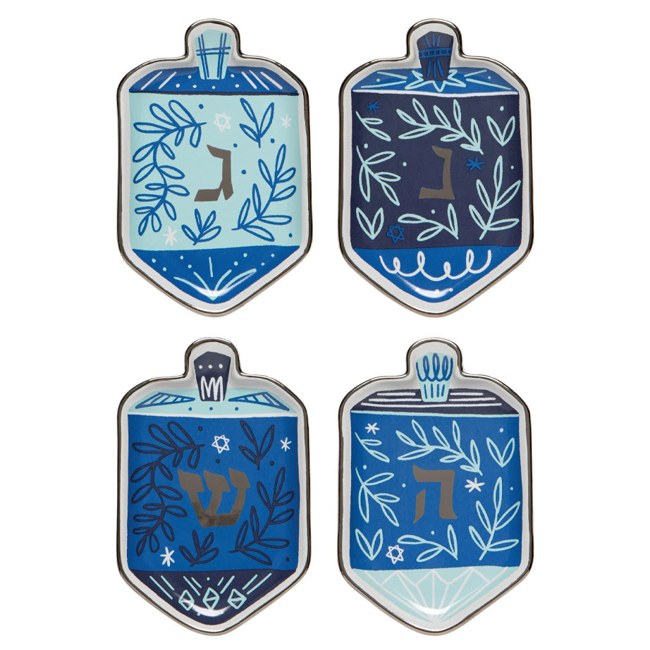 Dreidels Shaped Dipping Set