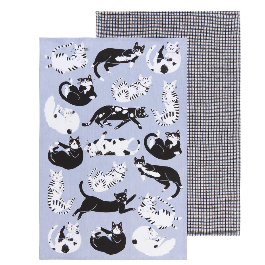 Meow & Furever Dishtowels | Set of 2