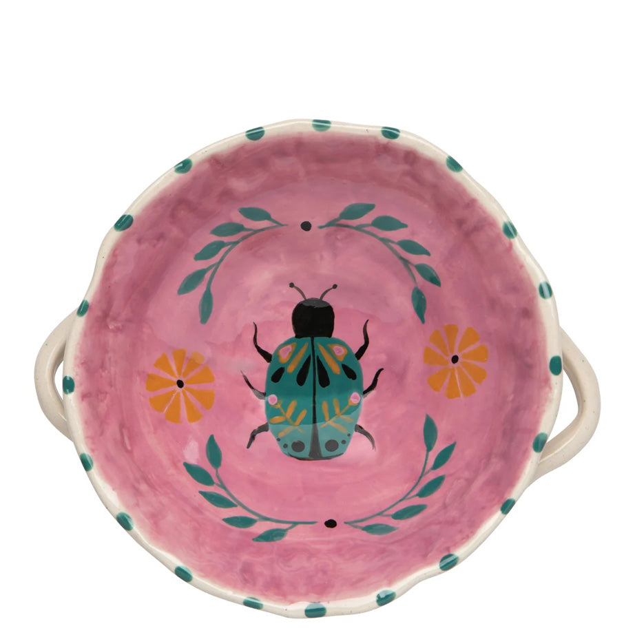 Danica Hand Painted Footed Bowls
