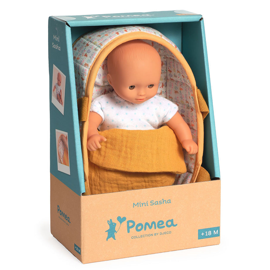 Pomea / Mini Baby Dolls with Bassinets