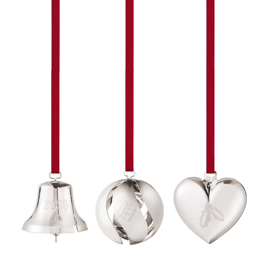 Georg Jensen 2026 Christmas Collectible | Set of 3