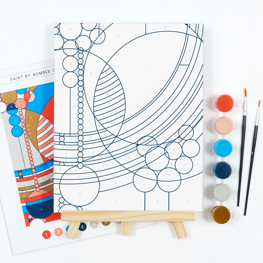 Frank Lloyd Wright Paint by Numbers Kit