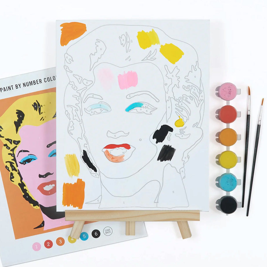 Andy Warhol Paint by Numbers Kit