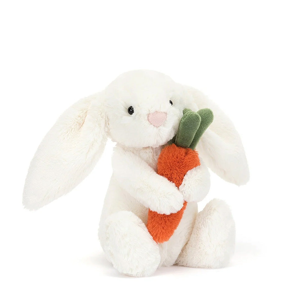 Bashful Bunny with Carrot