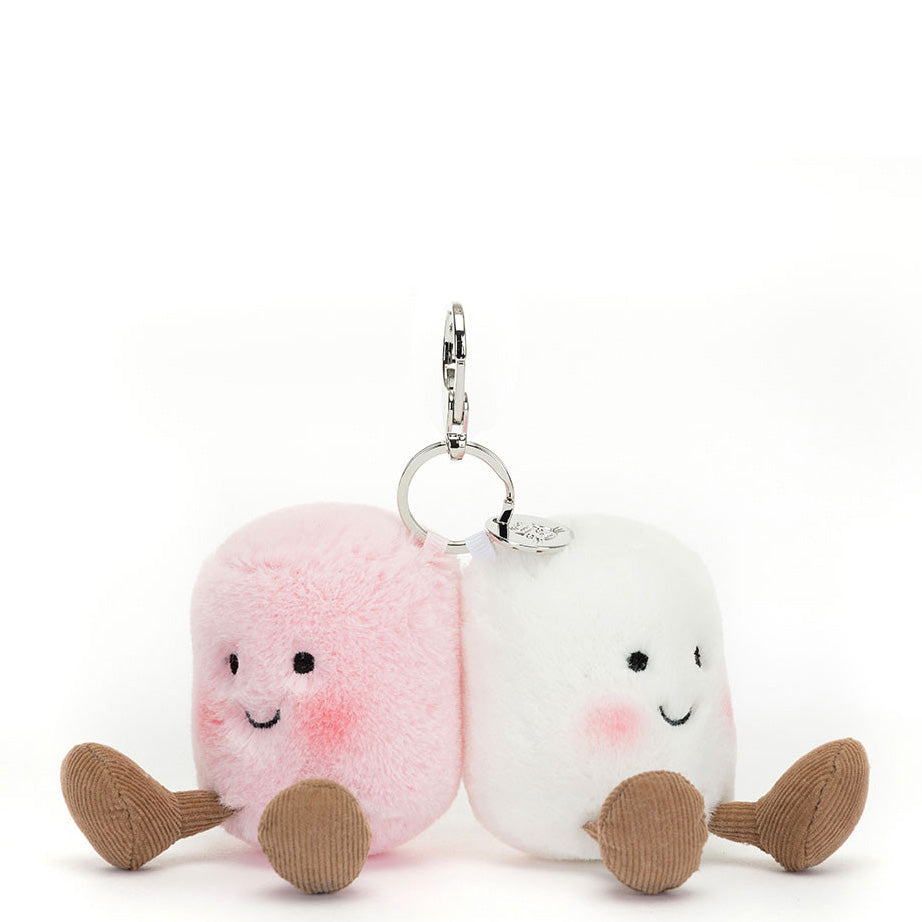 Jellycat Bag Charm | Pair of Marshmallows