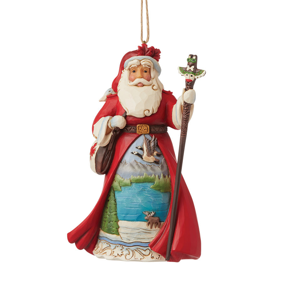 Santas Around the World Ornaments