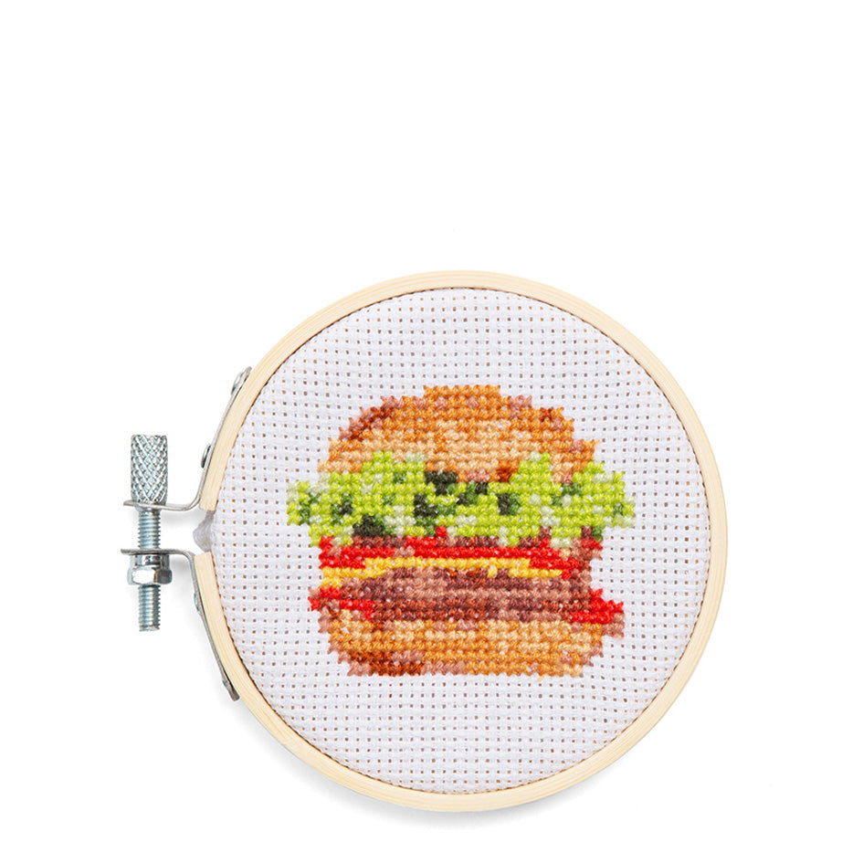 Kikkerland Mini Cross Stitch Embroidery Kits