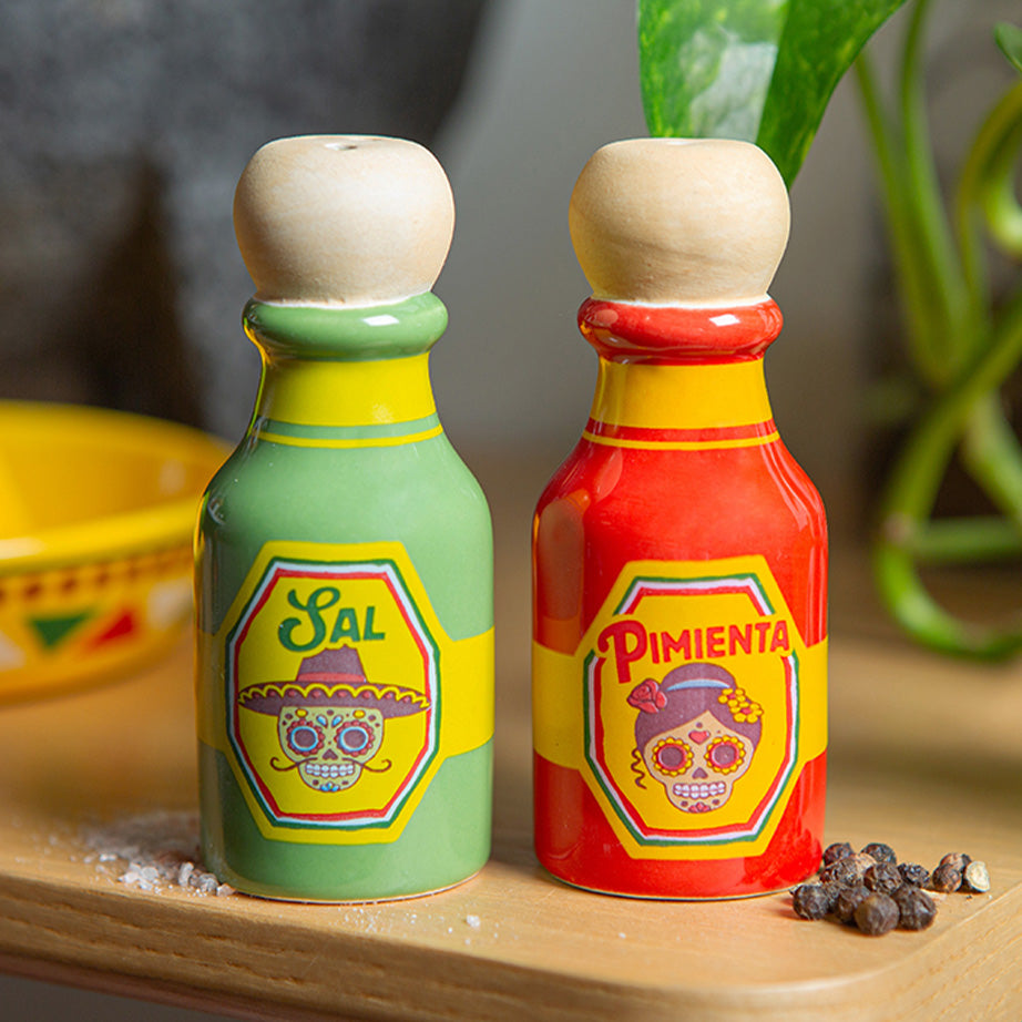 Hot Sauce Salt & Pepper Shakers