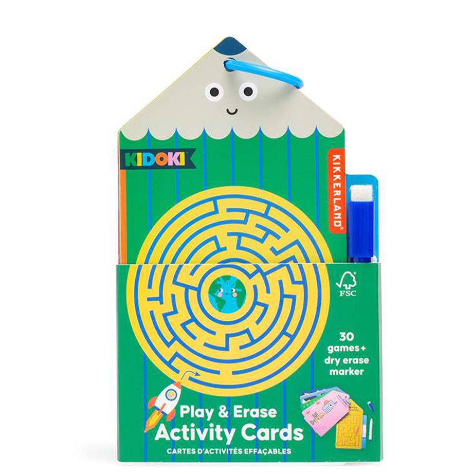 Kidoki Play & Erase Activity Cards
