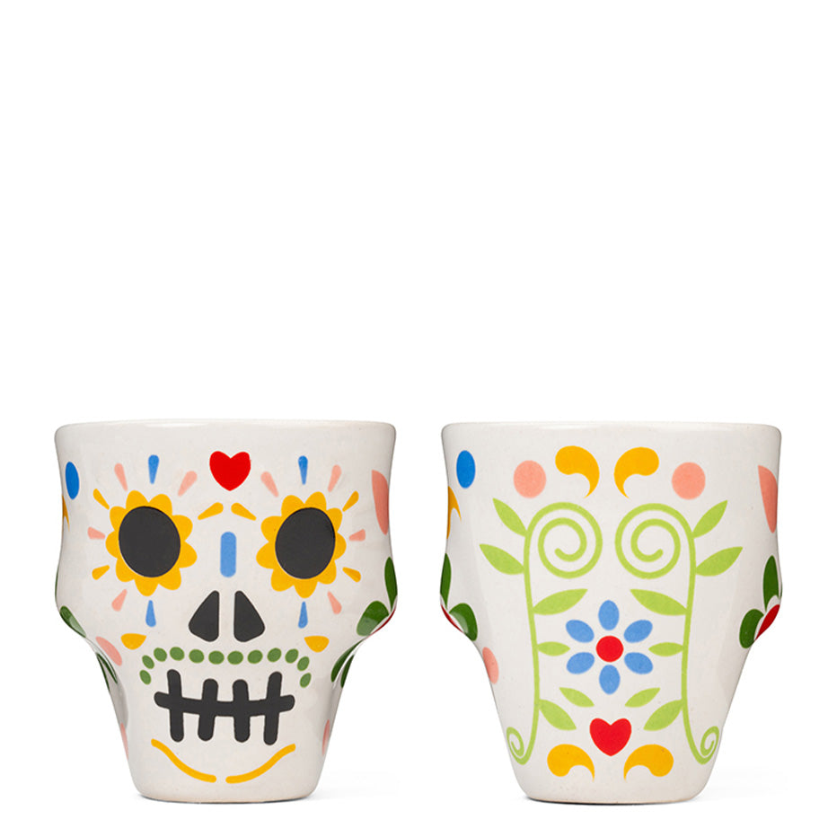 Sugar Skull Shot Glasses