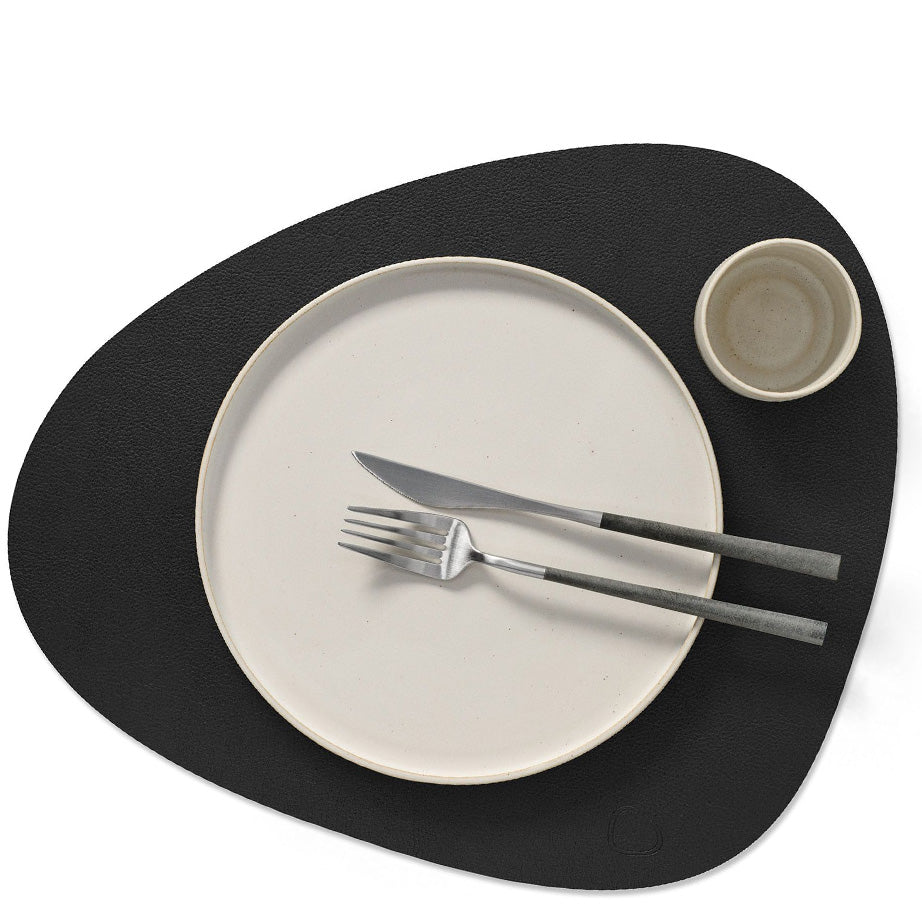 Curve Leather Table Mats | Serene