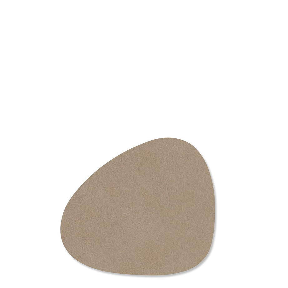 Curve Nupo Leather Table Mats | Earth Tones