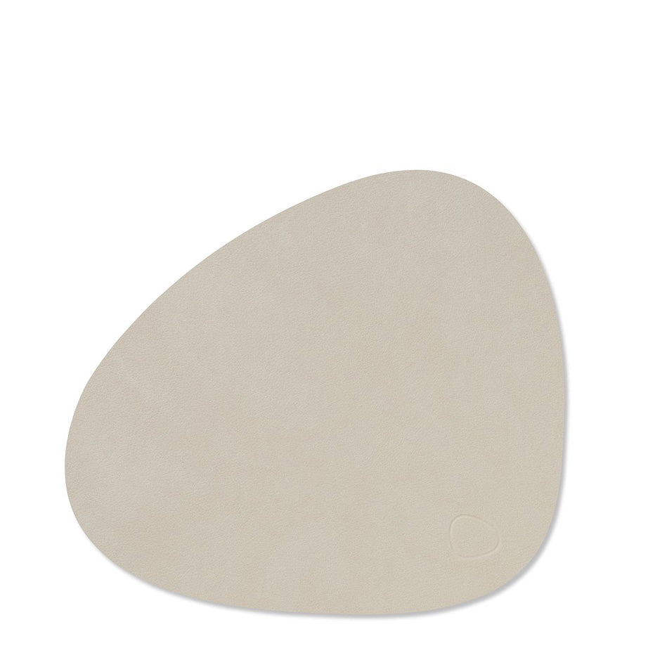 Curve Nupo Leather Table Mats | Earth Tones