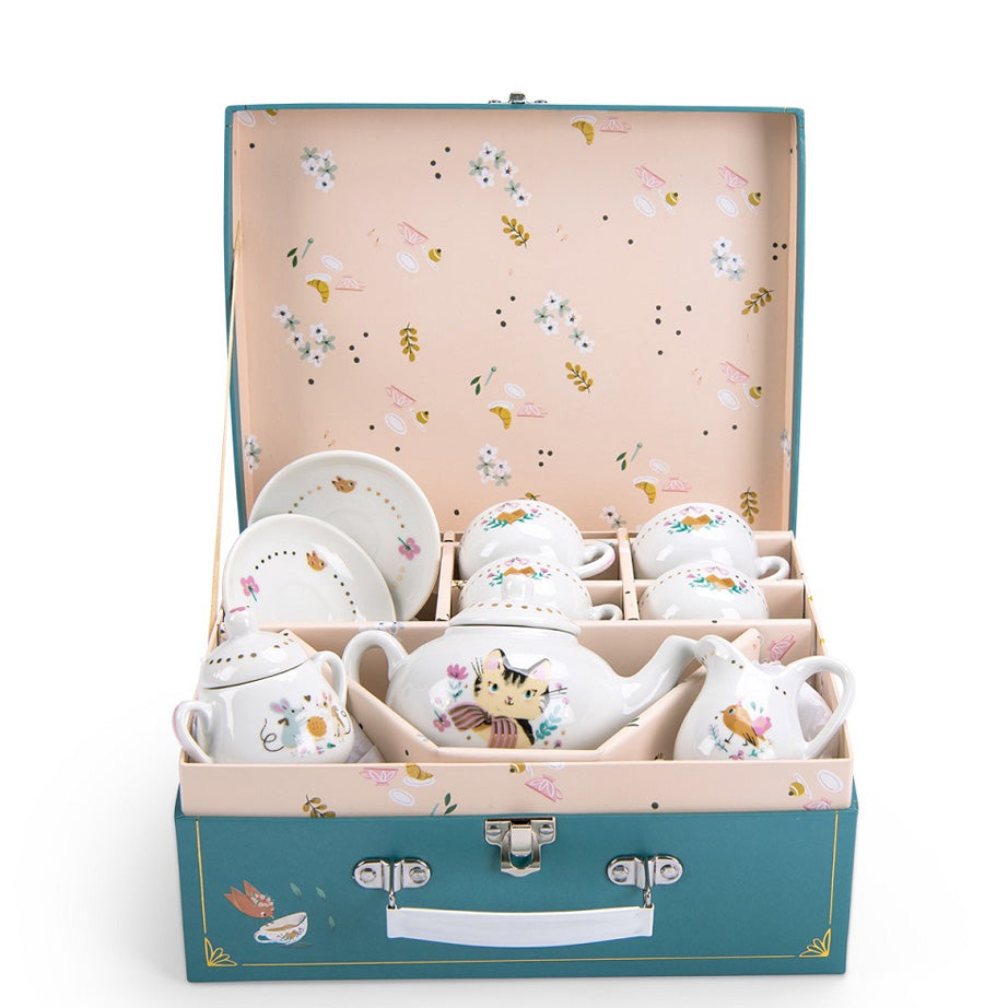 Les Parisiennes Ceramic Tea Set