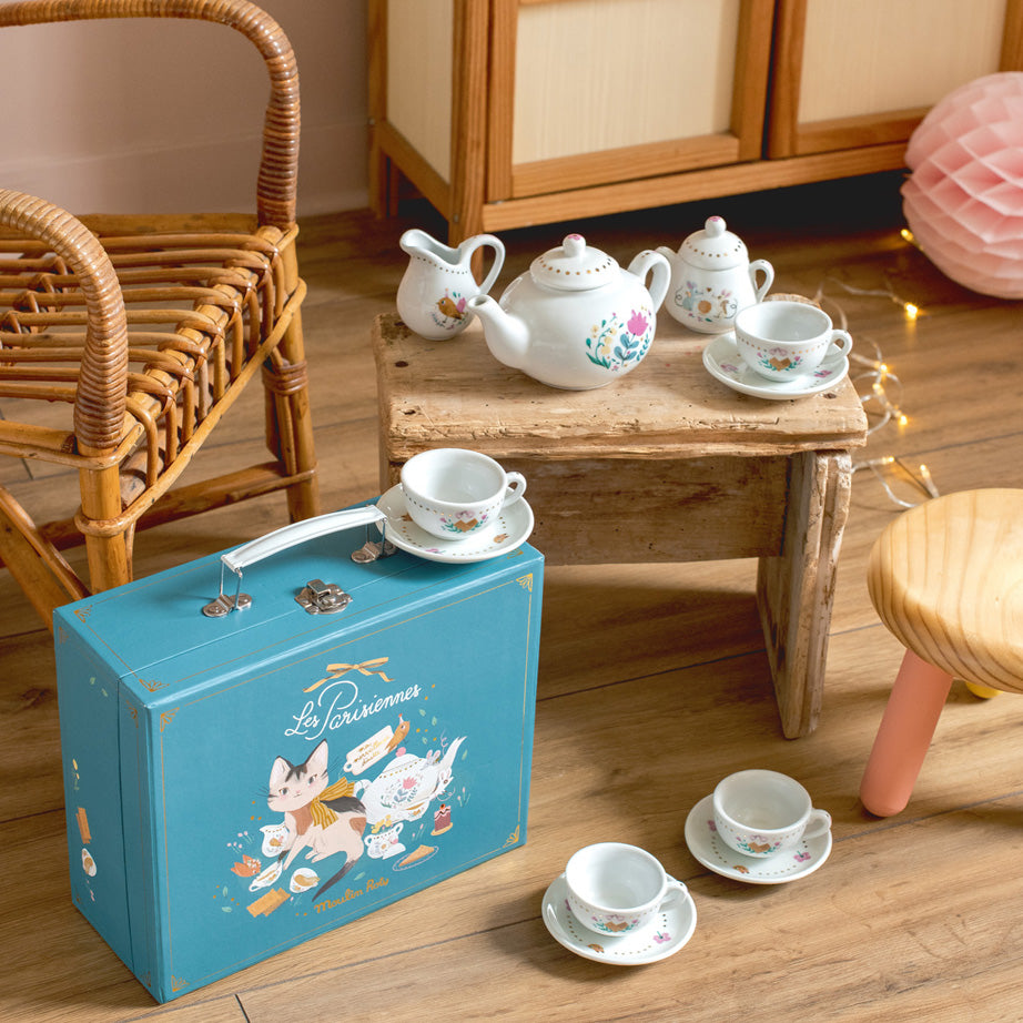 Les Parisiennes Ceramic Tea Set