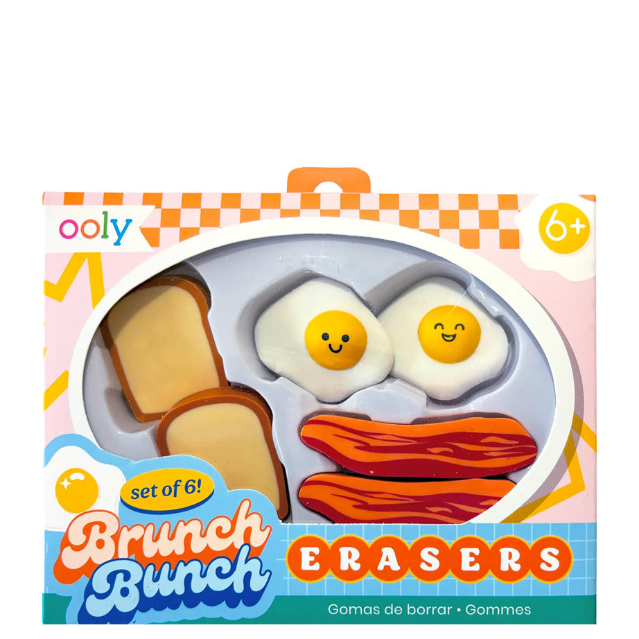 Brunch Bunch Erasers