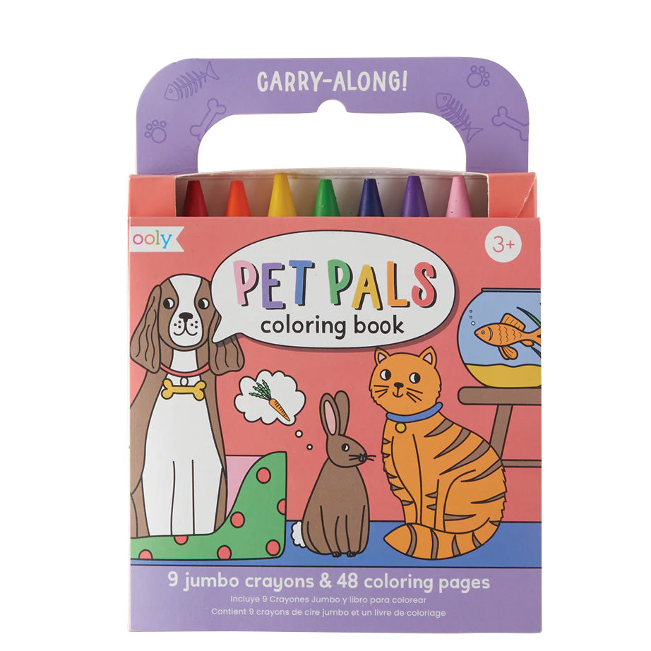 Carry-Along Coloring Books