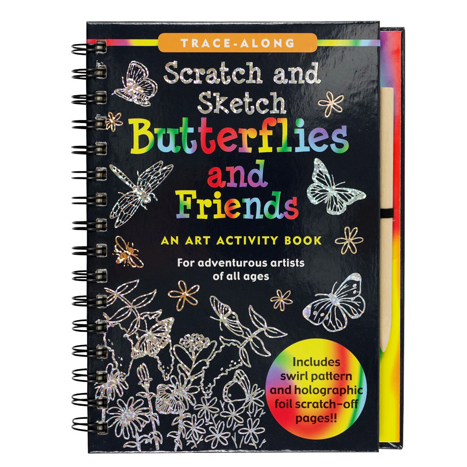 Scratch & Sketch Art Activity Books