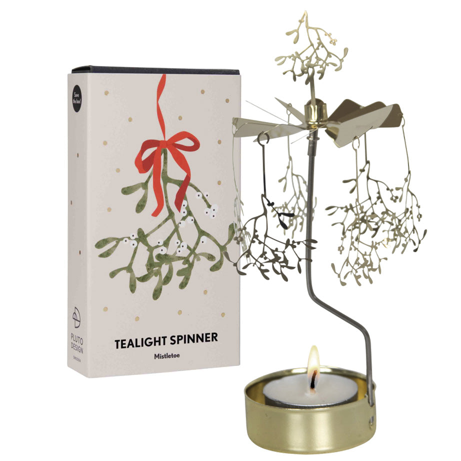 Pluto Design Holiday Tealight Spinners