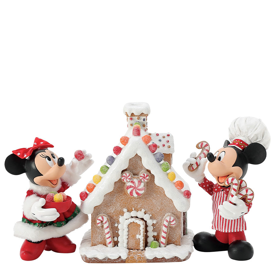 Minnie & Mickey's Gingerbread House