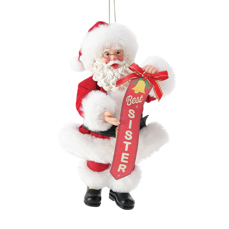 Possible Dreams Santa Ornaments