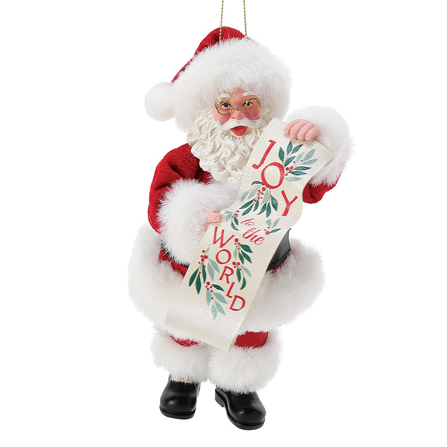 Possible Dreams Santa Ornaments