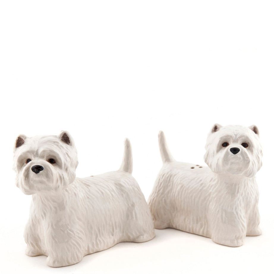 Quail Ceramics Salt & Pepper Shakers | Dogs