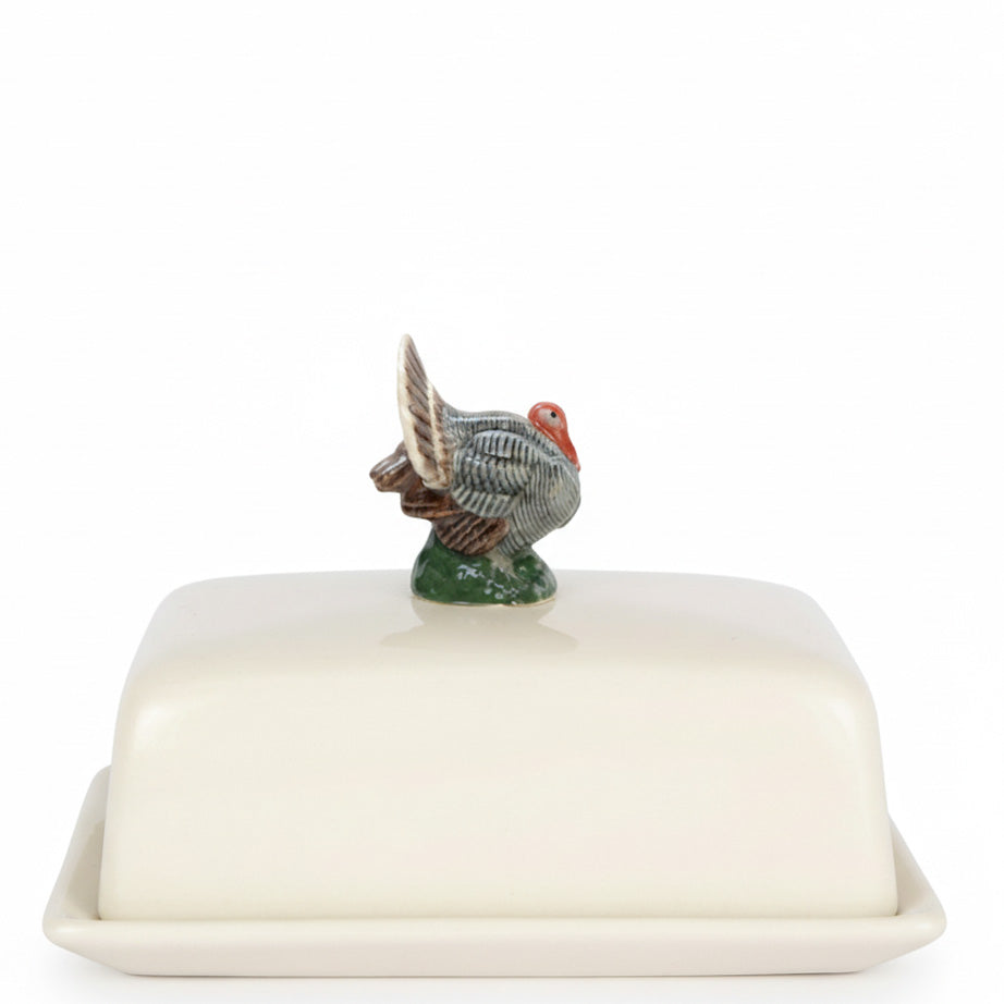 Quail Ceramics Butter Dish