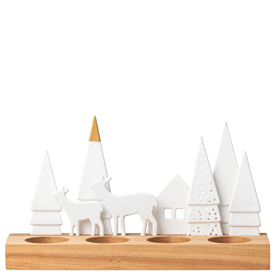 Holiday Forest Tealight Holder