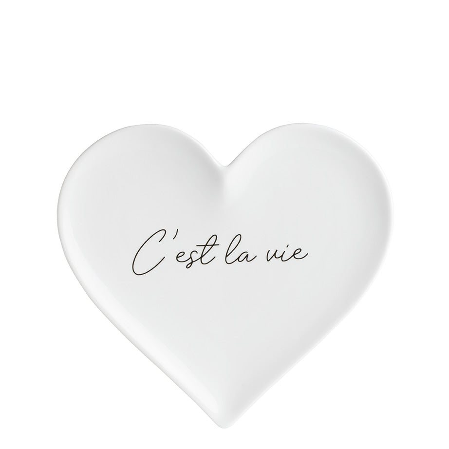 Porcelain Heart Plates