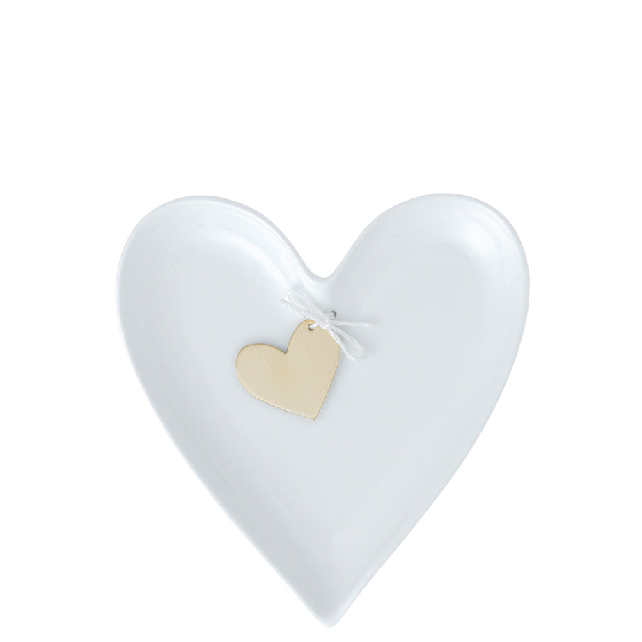 Porcelain Heart Plates