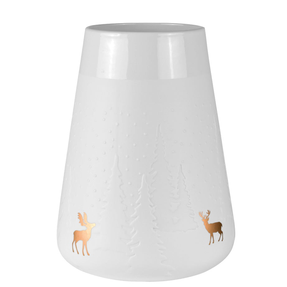 Winter Landscape Vase