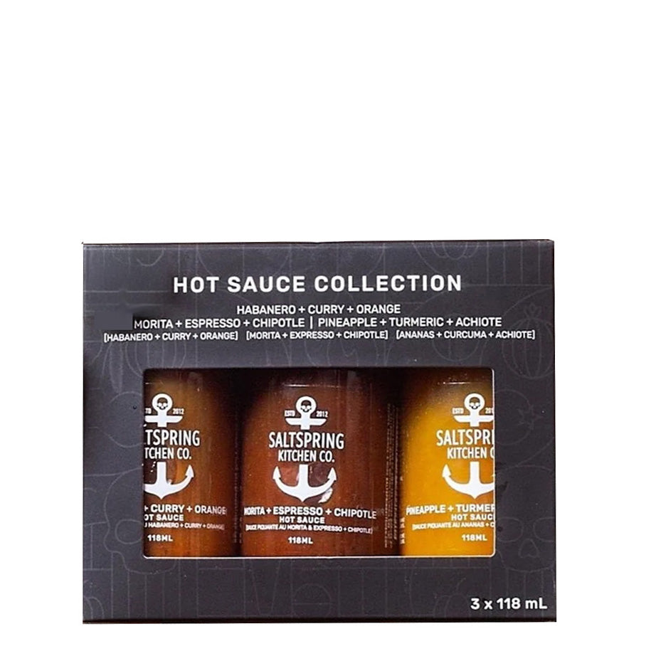 Salt Spring Kitchen Co. Hot Sauce Trio