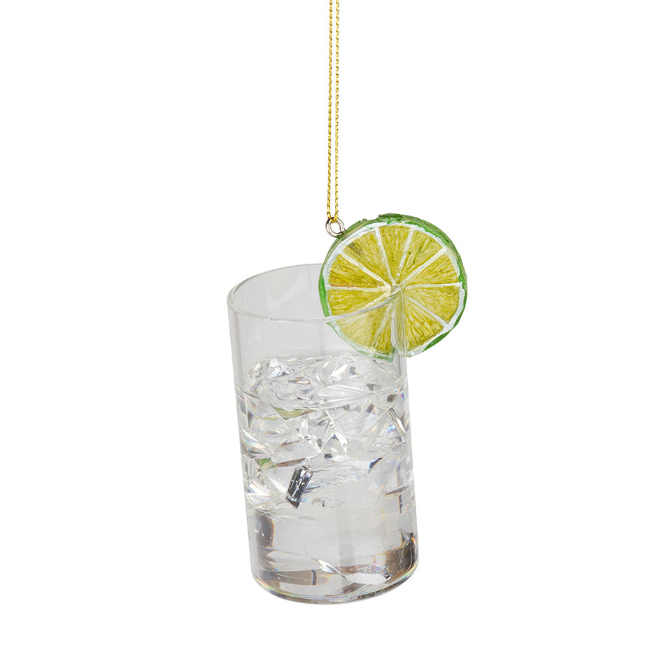 Silver Tree Glass Ornaments | Cocktails