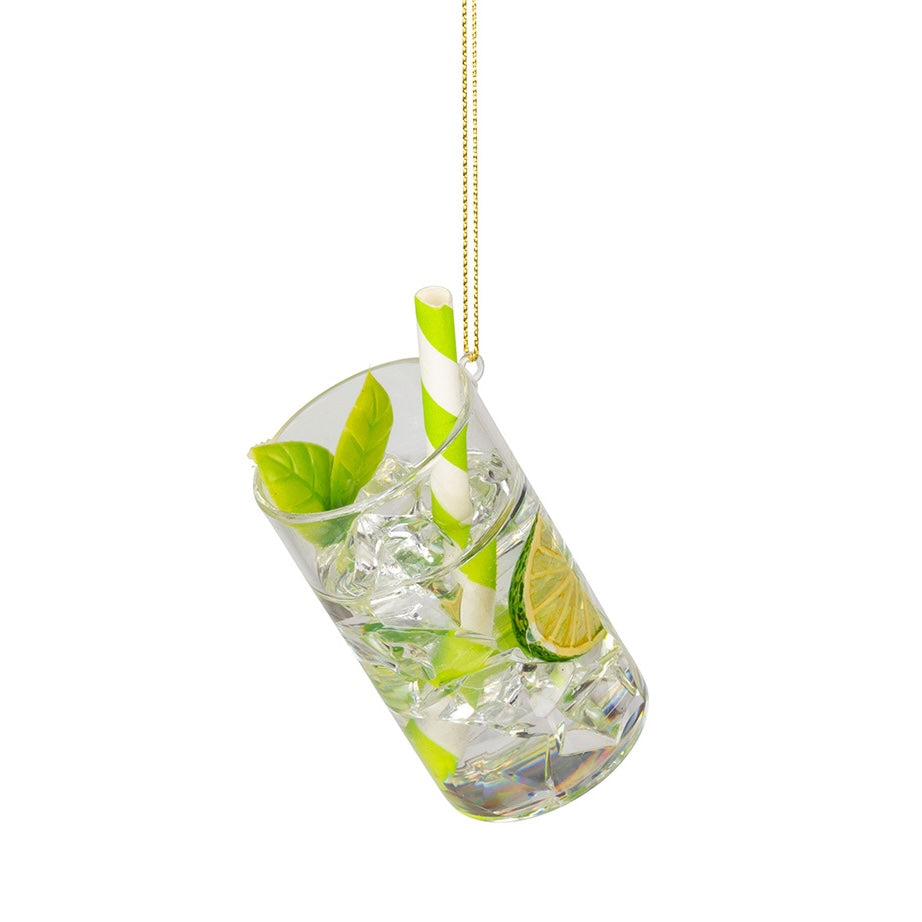 Silver Tree Glass Ornaments | Cocktails