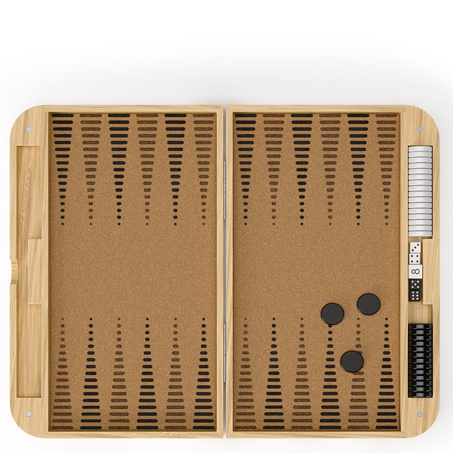 Blitz Backgammon & Checkers Set