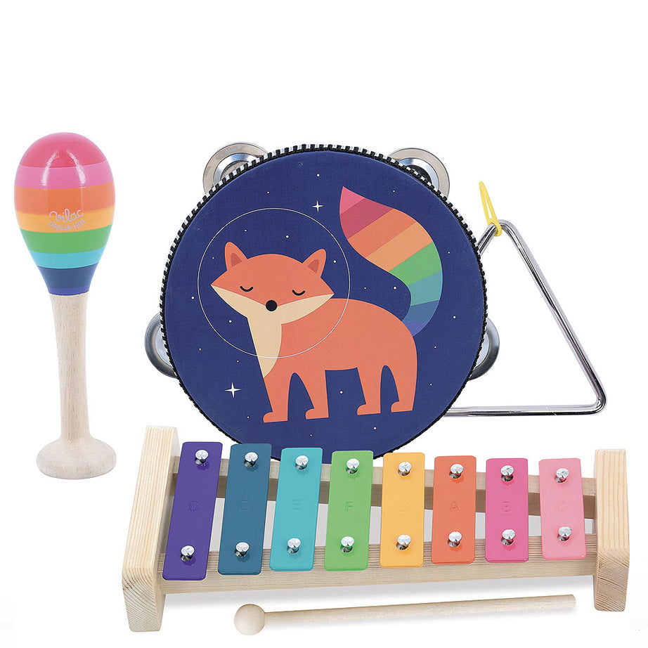 Rainbow Musical Instrument Set