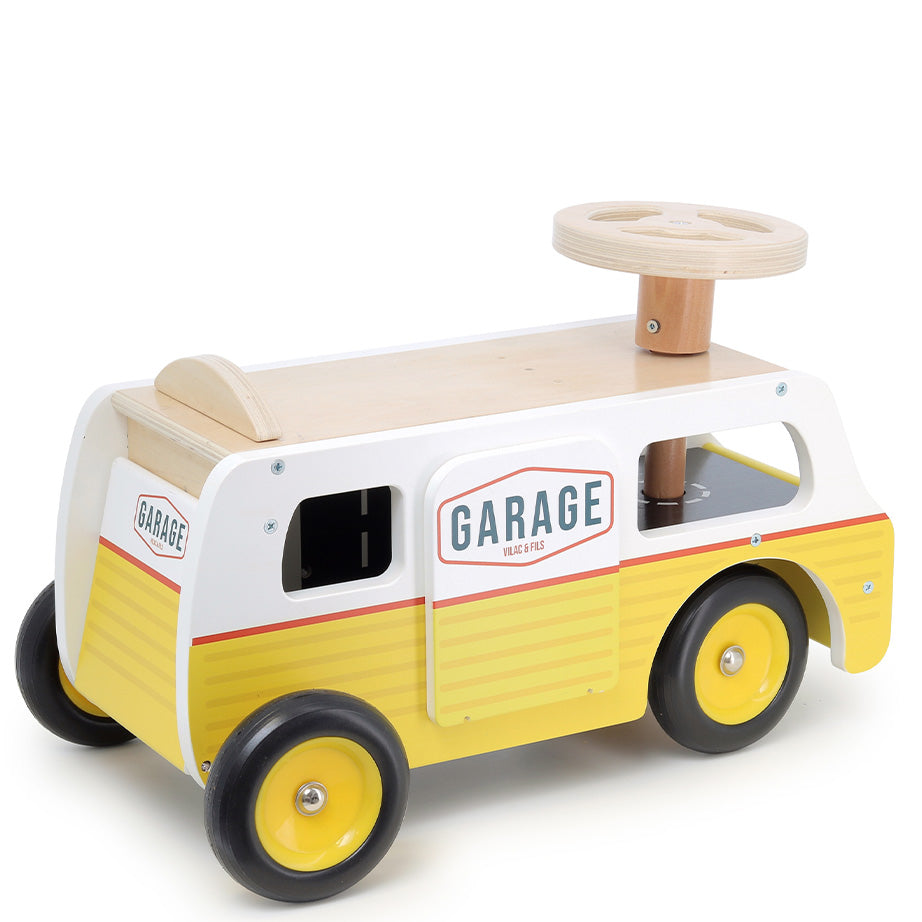 Ride-On Van Garage