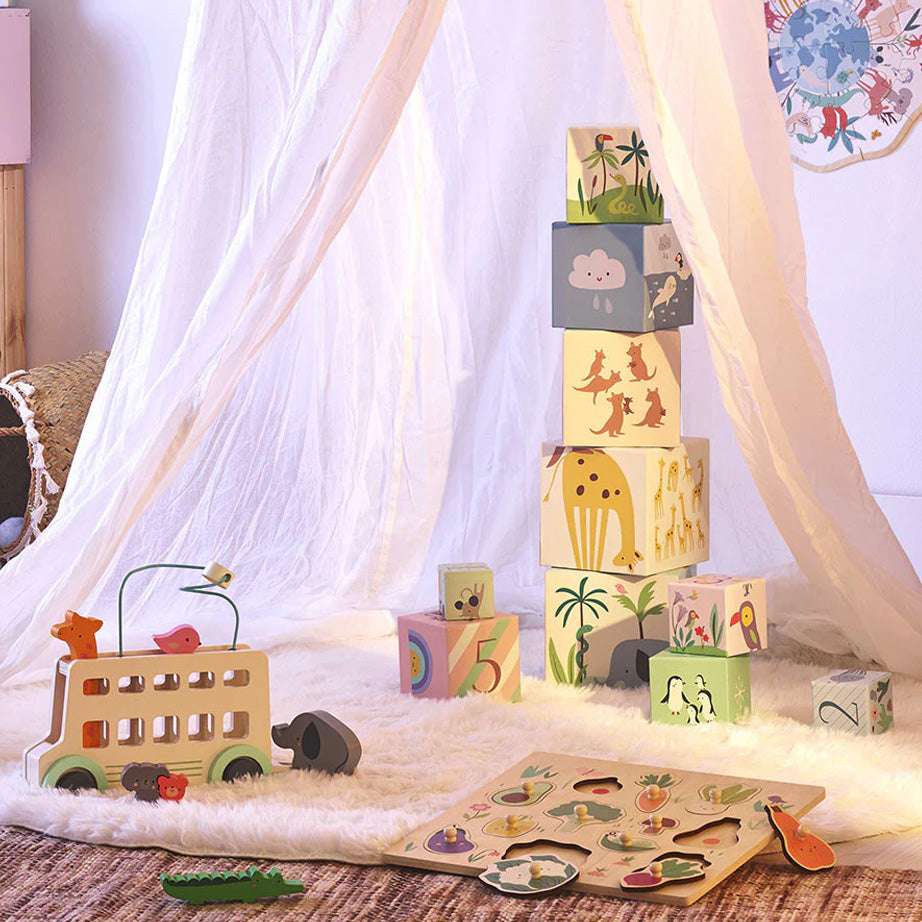 Animal Nesting Cubes