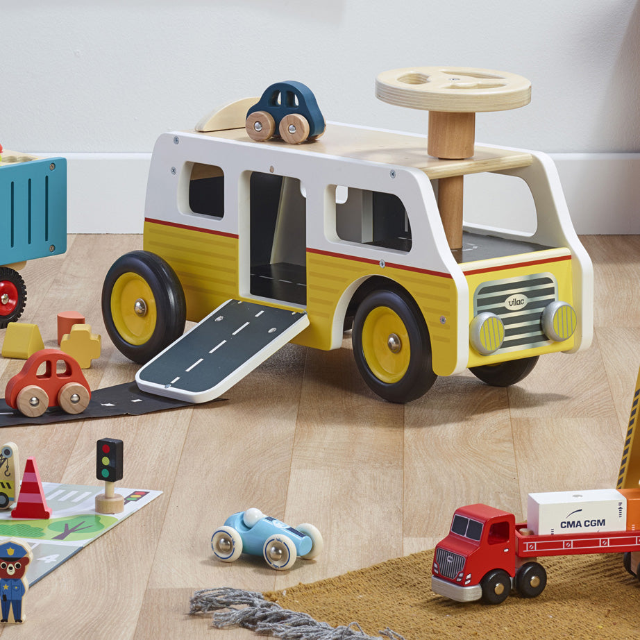 Ride-On Van Garage